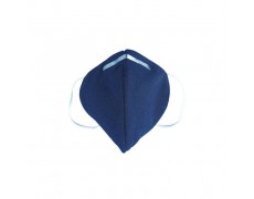 HH-Khẩu trang KT5.5 hình lá màu xanh đen (Nẹp ngoài)